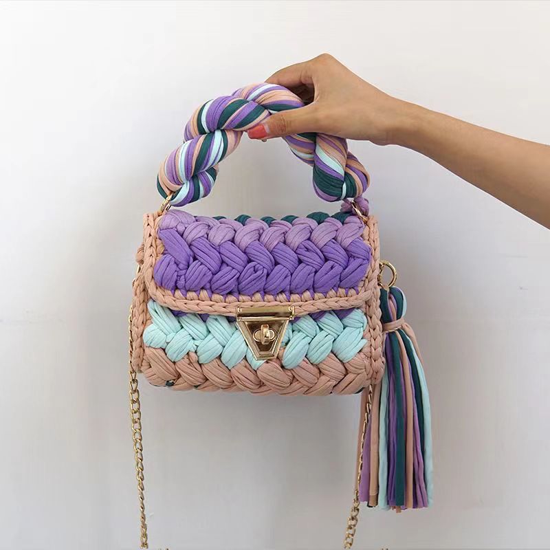 Tissé à la main Womens Tote Bag Style minimaliste