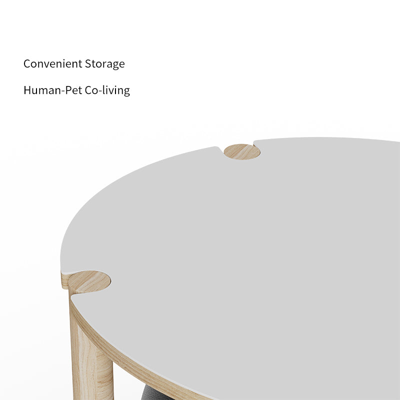 Table de chevet Lit de chat