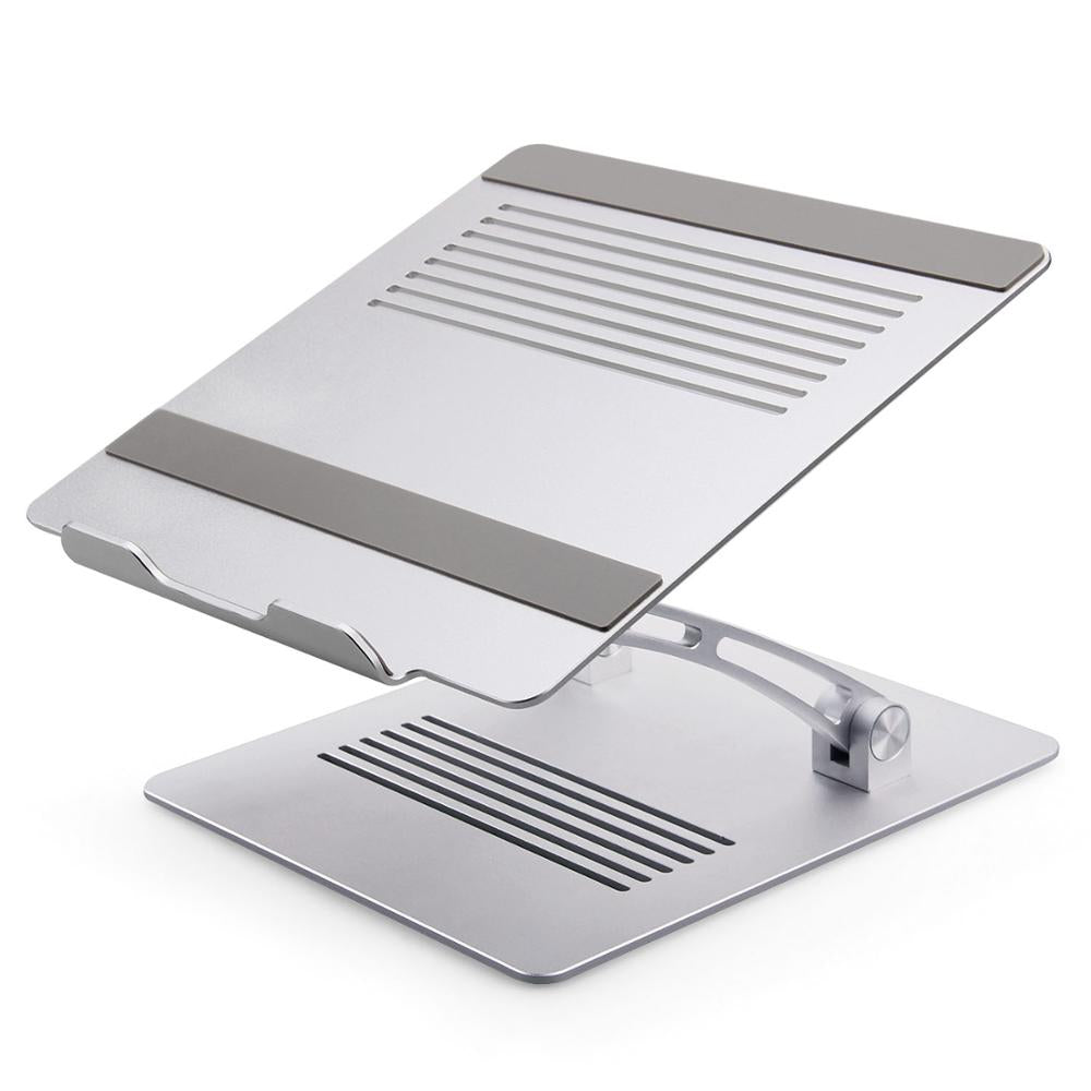 Support d'ordinateur portable en aluminium — pliable & réglable