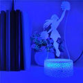Créativité Illusions 3D cheerleader Lumière de nuit
