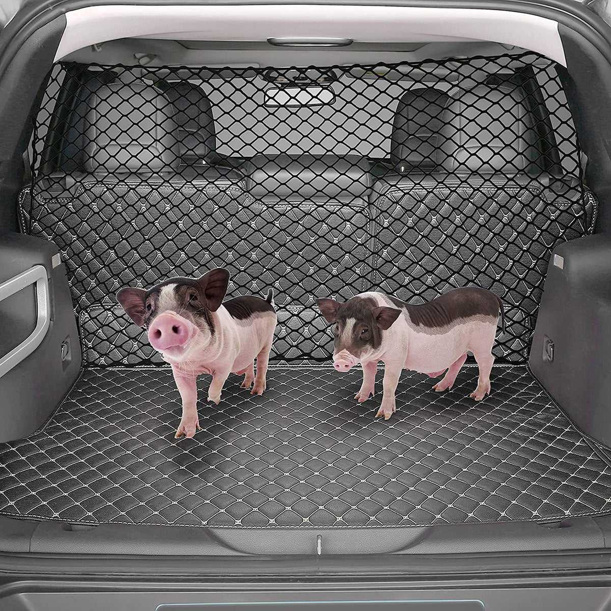 Chien Protection Net Isolation Car Fence Pet Filtre Obstacle Trunk Isolation Blocage Net Ha