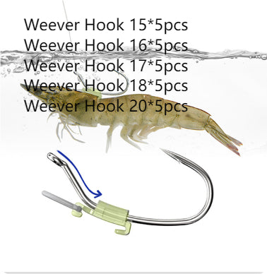 Pêche de plein air Crevettes lumineuses retour Fermoir