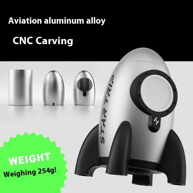 Silicone charging aviation aluminum alloy storage watch