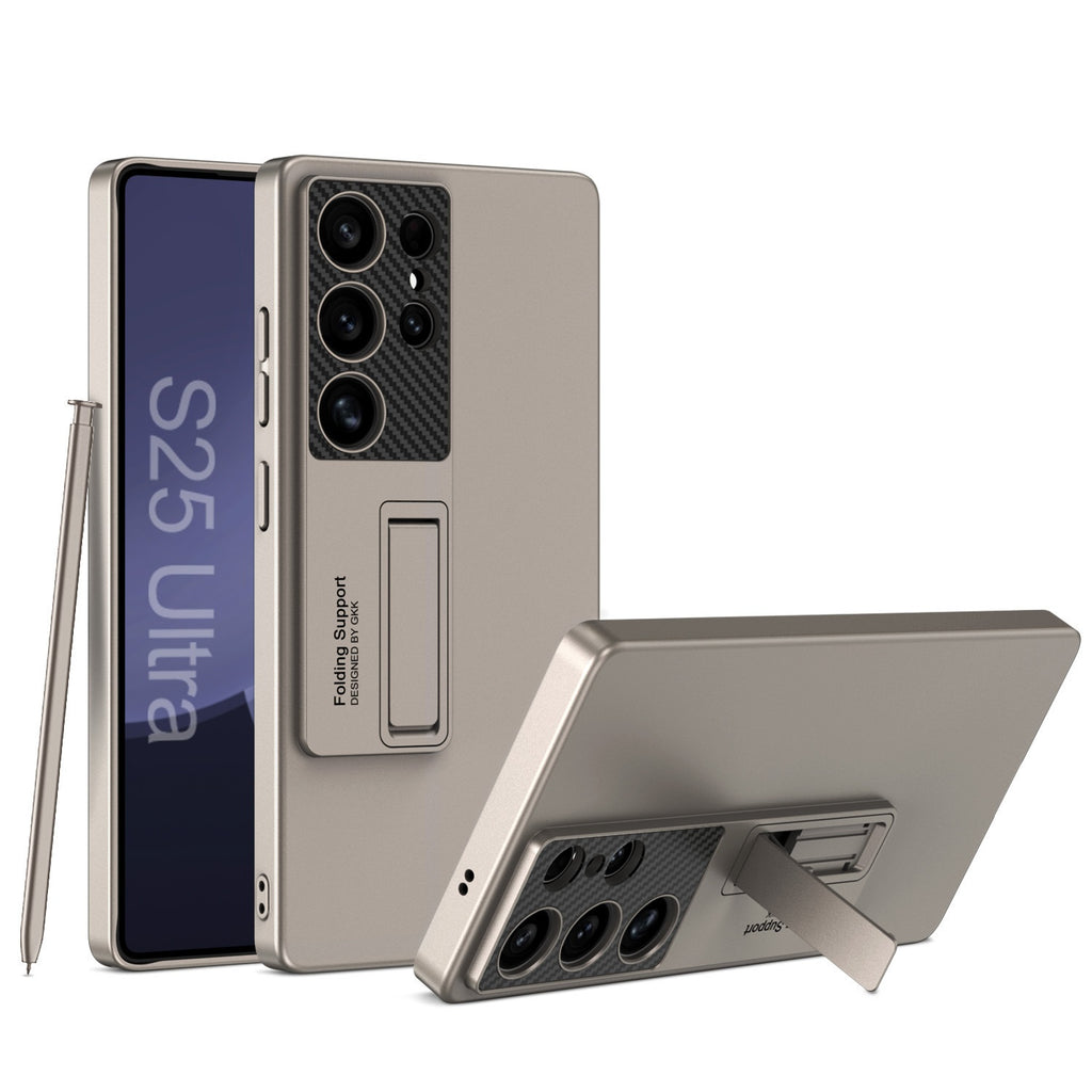 Coque téléphone S25ultra Support magnétique ultra-mince Couverture de protection anti-goutte