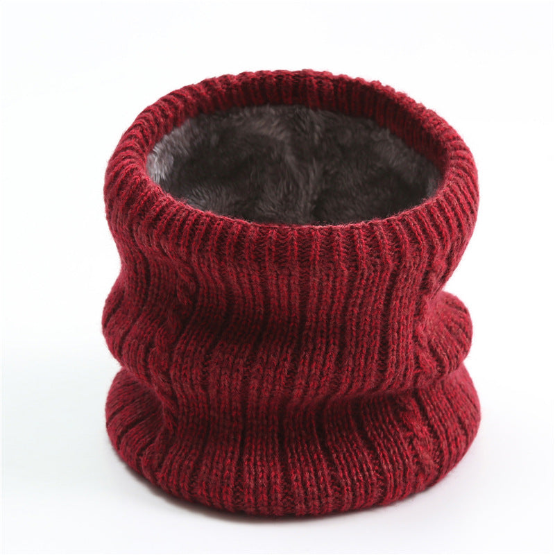 Écharpe de tricot à bande large pour hommes