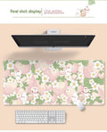 Fleur Mouse Pad Super mignon Cartoon Ordinateur portable Clavier Pad
