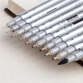 10 Tailles de pointe Micron Neelde Dessin stylo imperméable Pigment Fi
