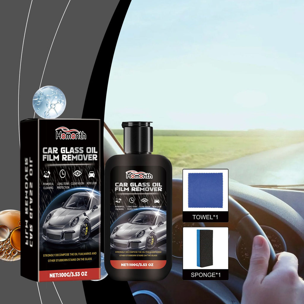 Kit d'enlèvement de film d'huile de verre automobile HOMONTH