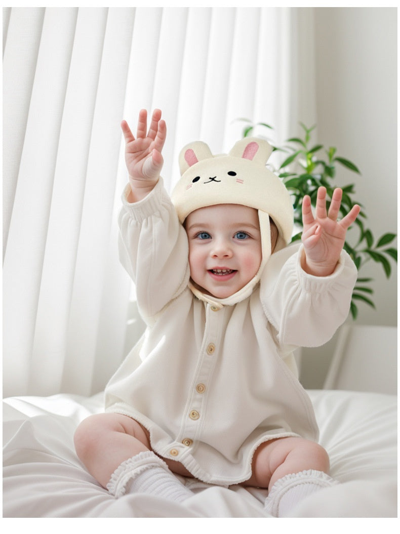 Bébé tout-petit Protection de la tête Chapeau anti-automne Mesh respirant