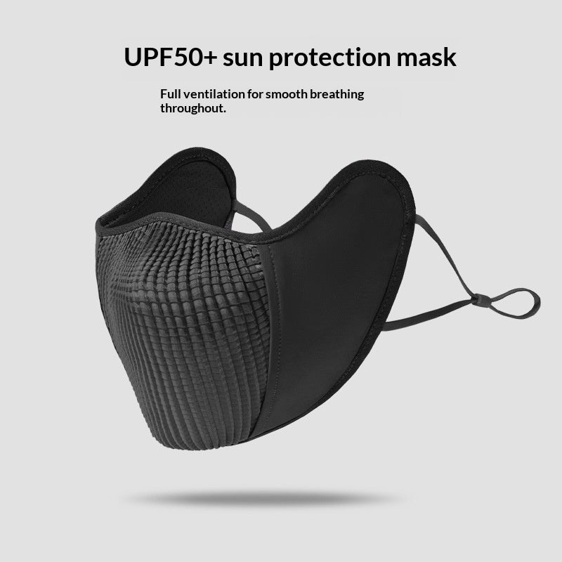 Cyclisme Masque de protection solaire unisexe de sport de plein air avec protection UV