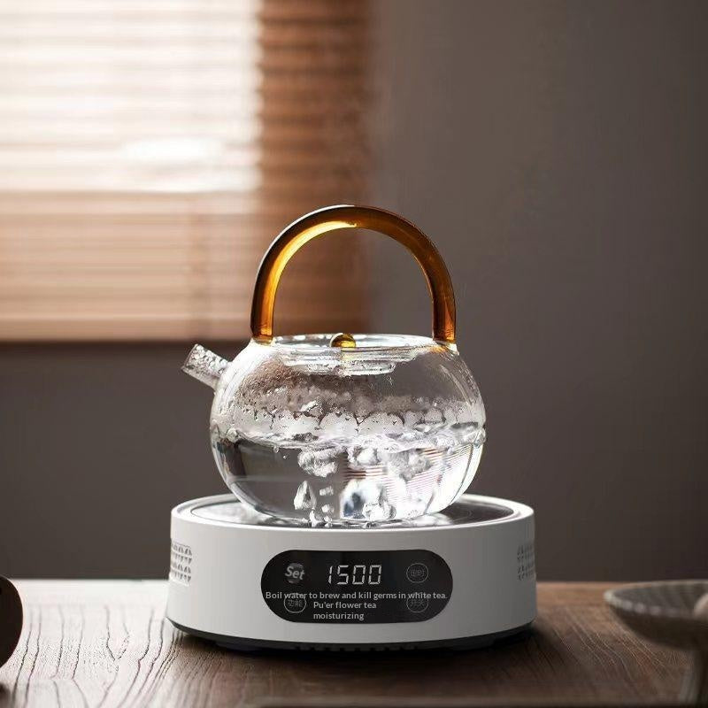 1500W Smart Home Mini théière avec mini poêle en céramique électrique