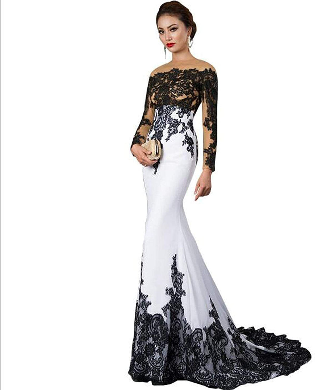 Robe de mariée Slim Sirène Tail