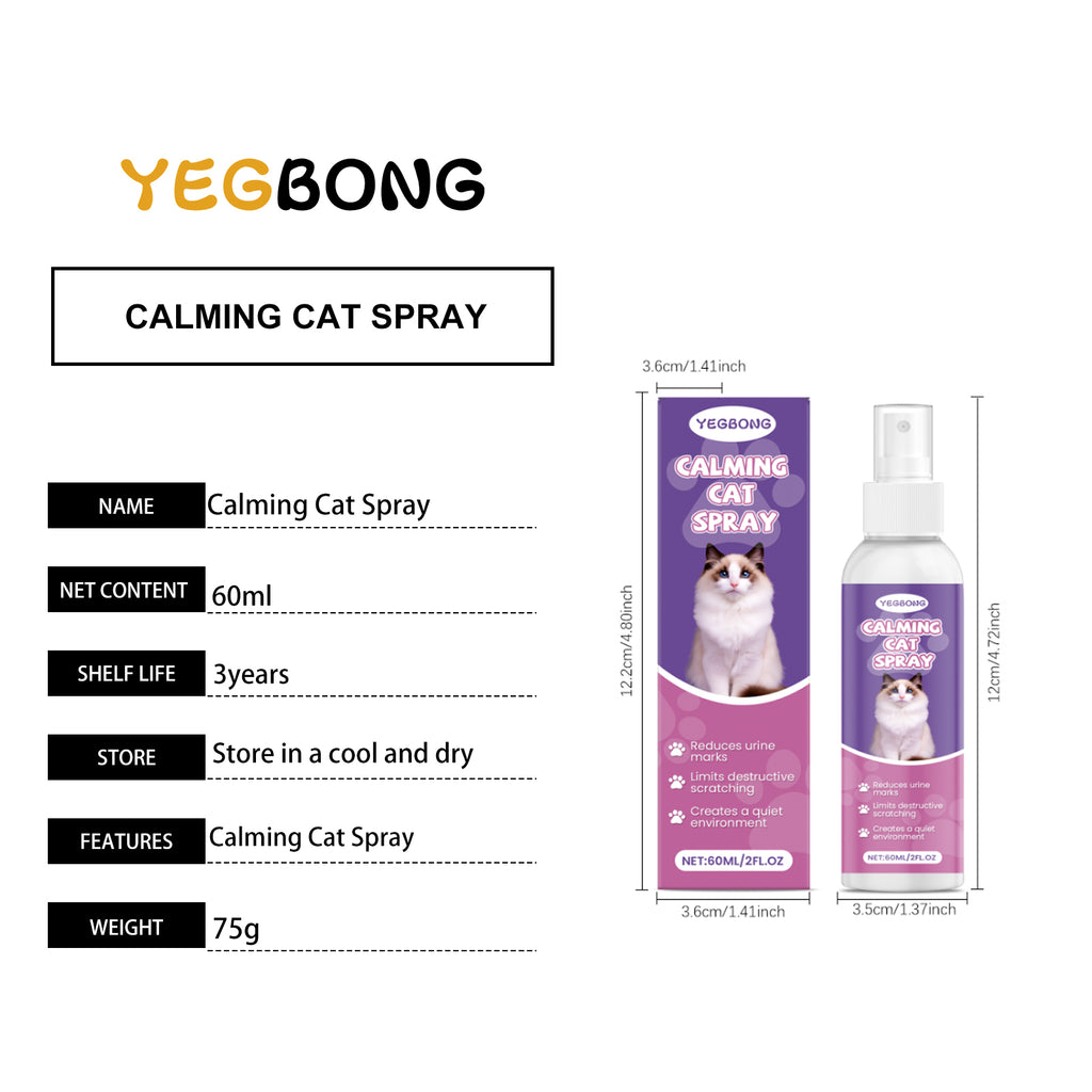 Vaporisateur de chat calmant