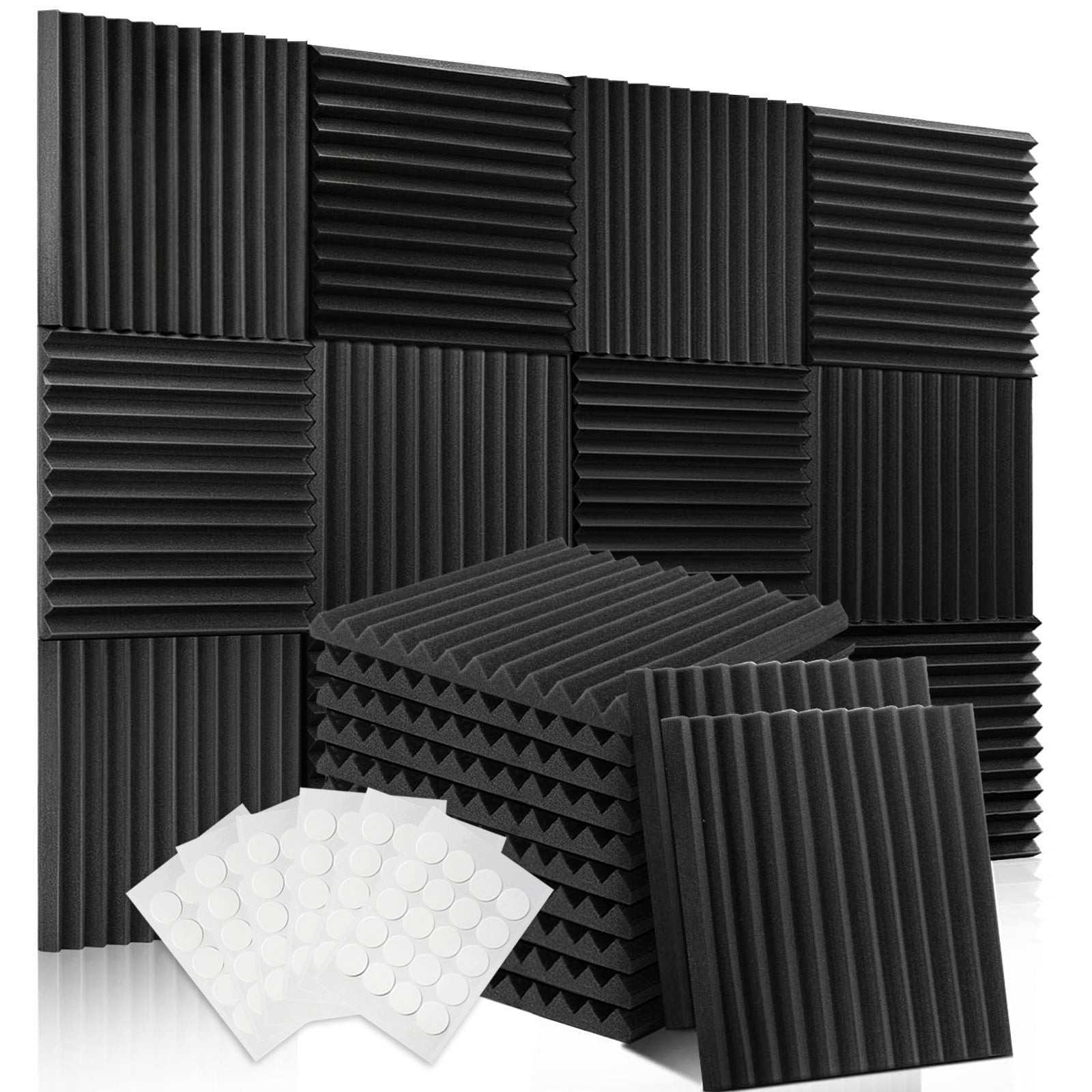 Mousse acoustique pour murs professionnels d'enregistrement Studio