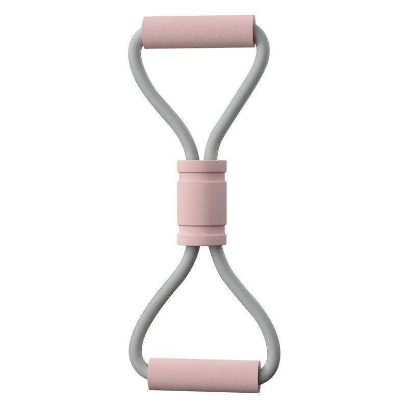 Bande de résistance 8-Shaped Yoga poitrine Expander beauté dos exercice résistance corde Sports E