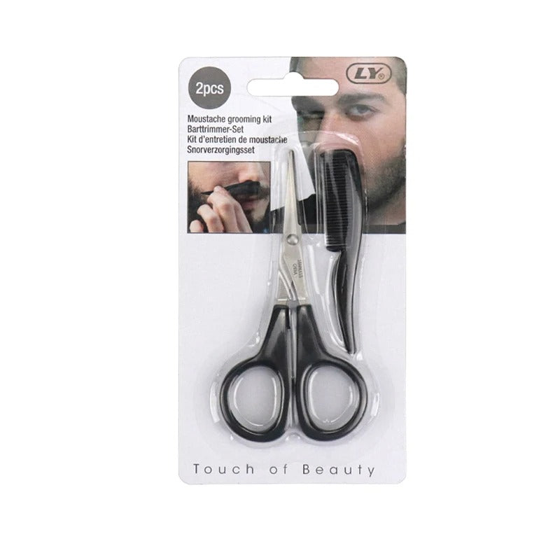 Modification faciale des cheveux Ciseaux Combinaison Plus Petit Peigne