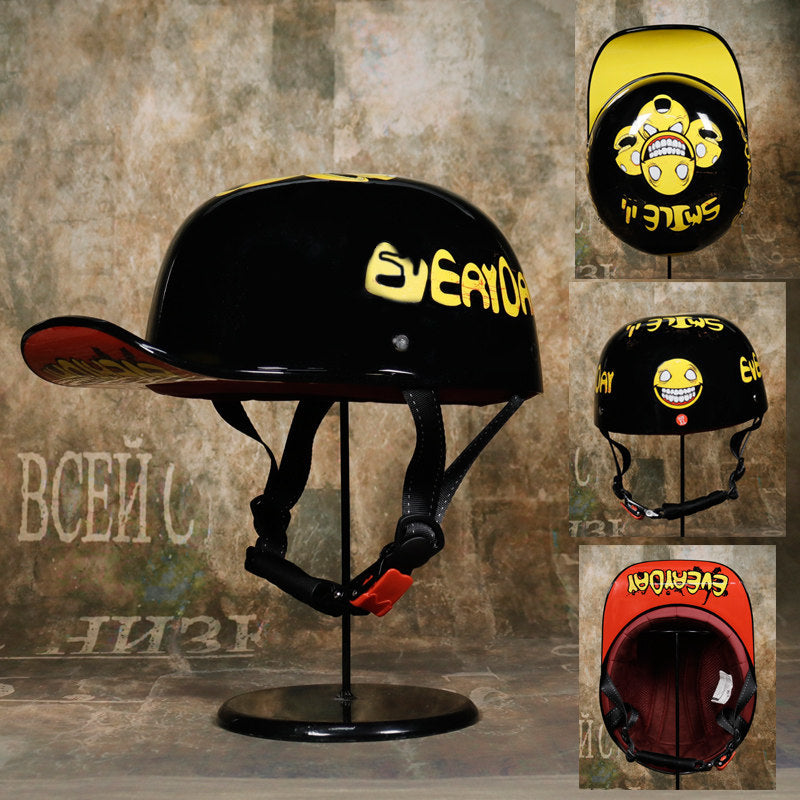 Voiture de voiture demi casque Scooter Scoop Casque