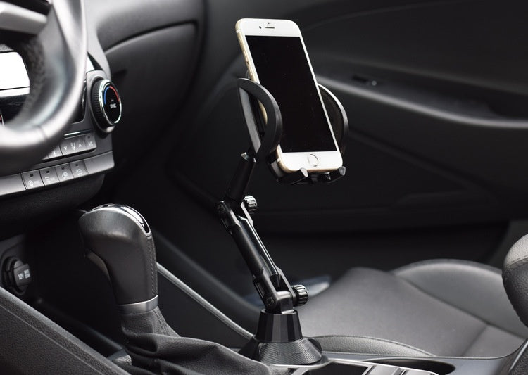 Support de téléphone mobile à ventouse réglable pour voiture