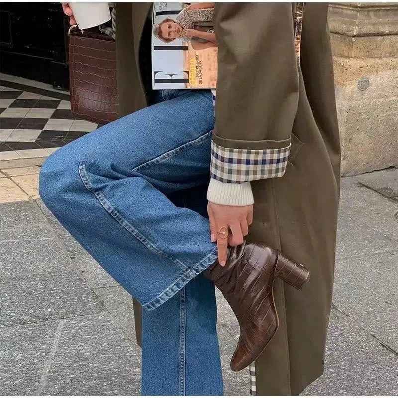 Veste longue pour femme