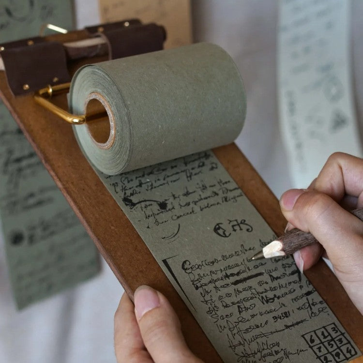 Retro Sticky Note Pad avec des notes de rouleau non adhésif