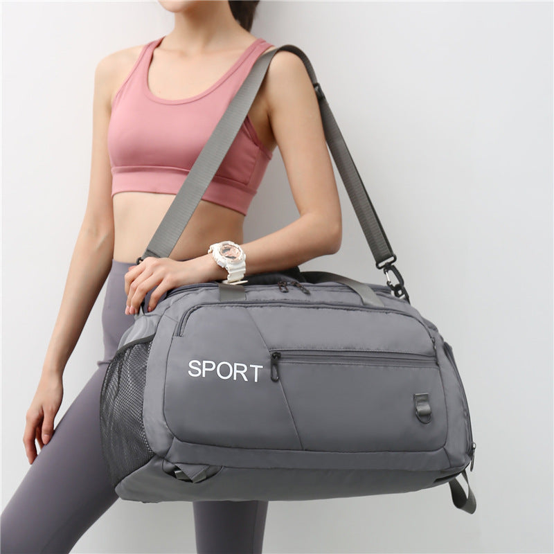 Sacs à bagages pour femmes Sac à main Oxford Homme fitness Sac à épaule Sac à épaule imperméable Sports Tra