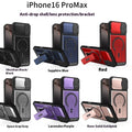 Armor Magnetic Bracket All-inclusive Lens Cover Phone Case