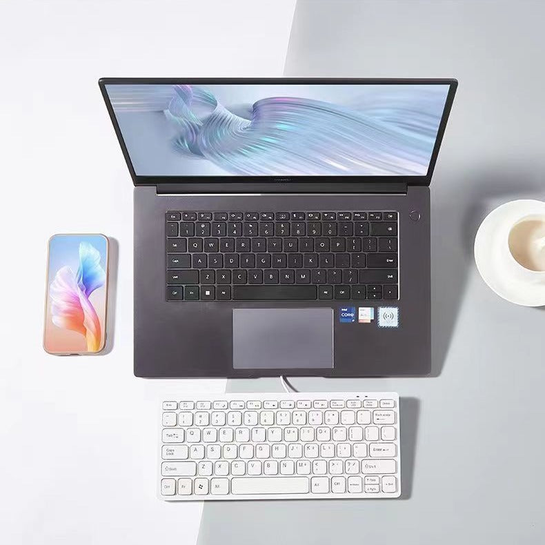 Ordinateur de bureau USB et bloc-notes Ordinateur Clavier filaire Mini Clavier sans bruit