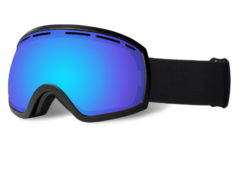 Grandes lunettes de ski sphériques Gants nuit anti-fog polyvalent