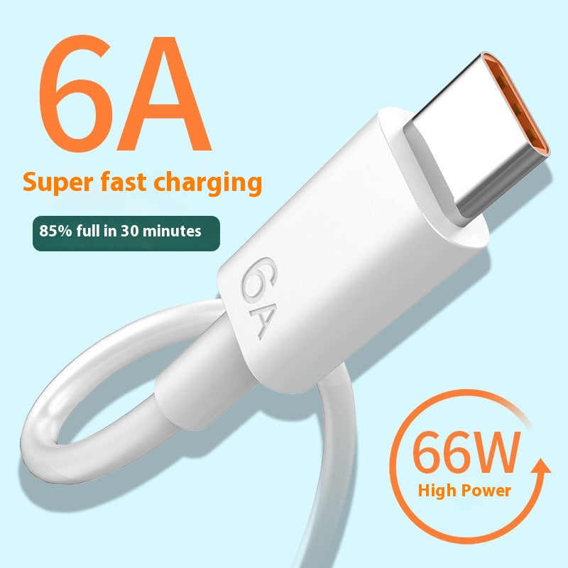 Câble de données en caoutchouc Android Super Fast Charge