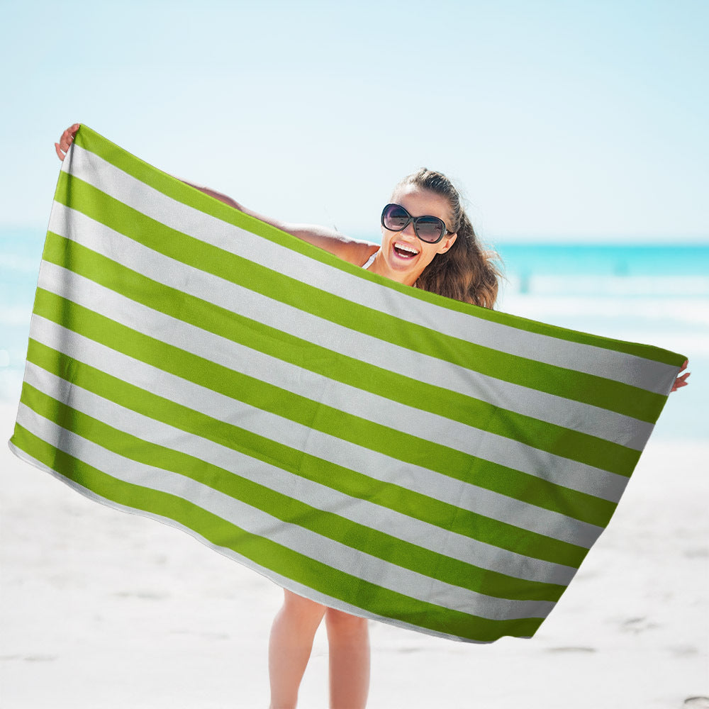 Serviette de bain à séchage rapide rayée Velvet Beach Hotte de sport