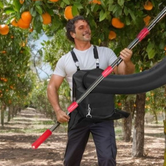 Sac à dos télescopique de 13 pieds Tout-en-un Machine haute altitude Fruit-picking Gadget