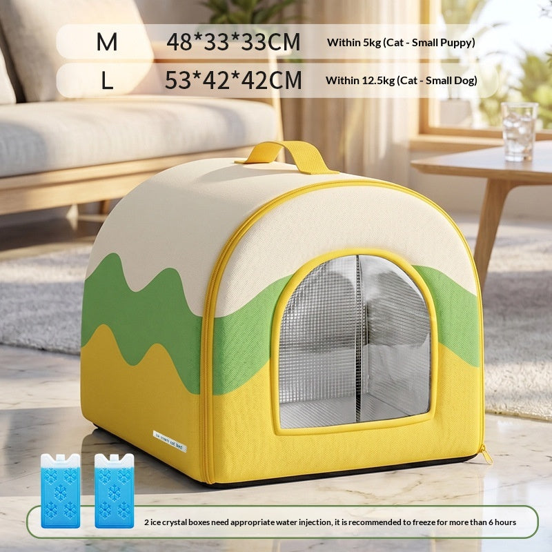 Lit de chien de refroidissement portable Toutes saisons Utilisation universelle