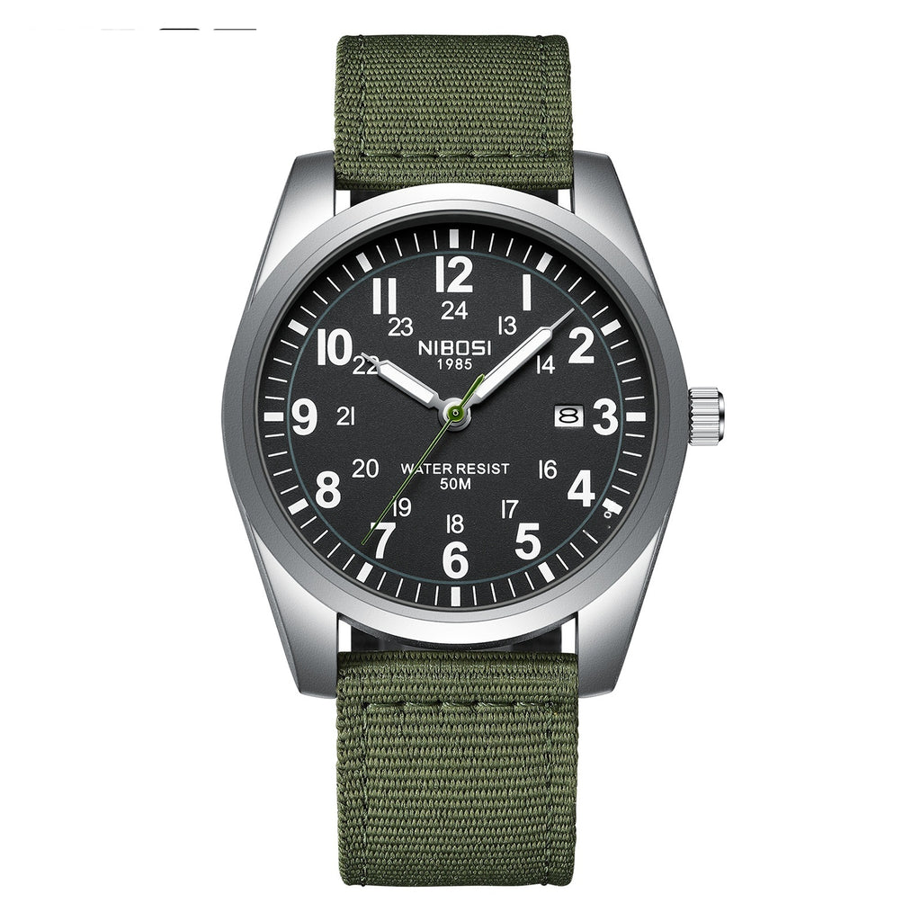 Bracelet de montre en nylon léger Montre homme