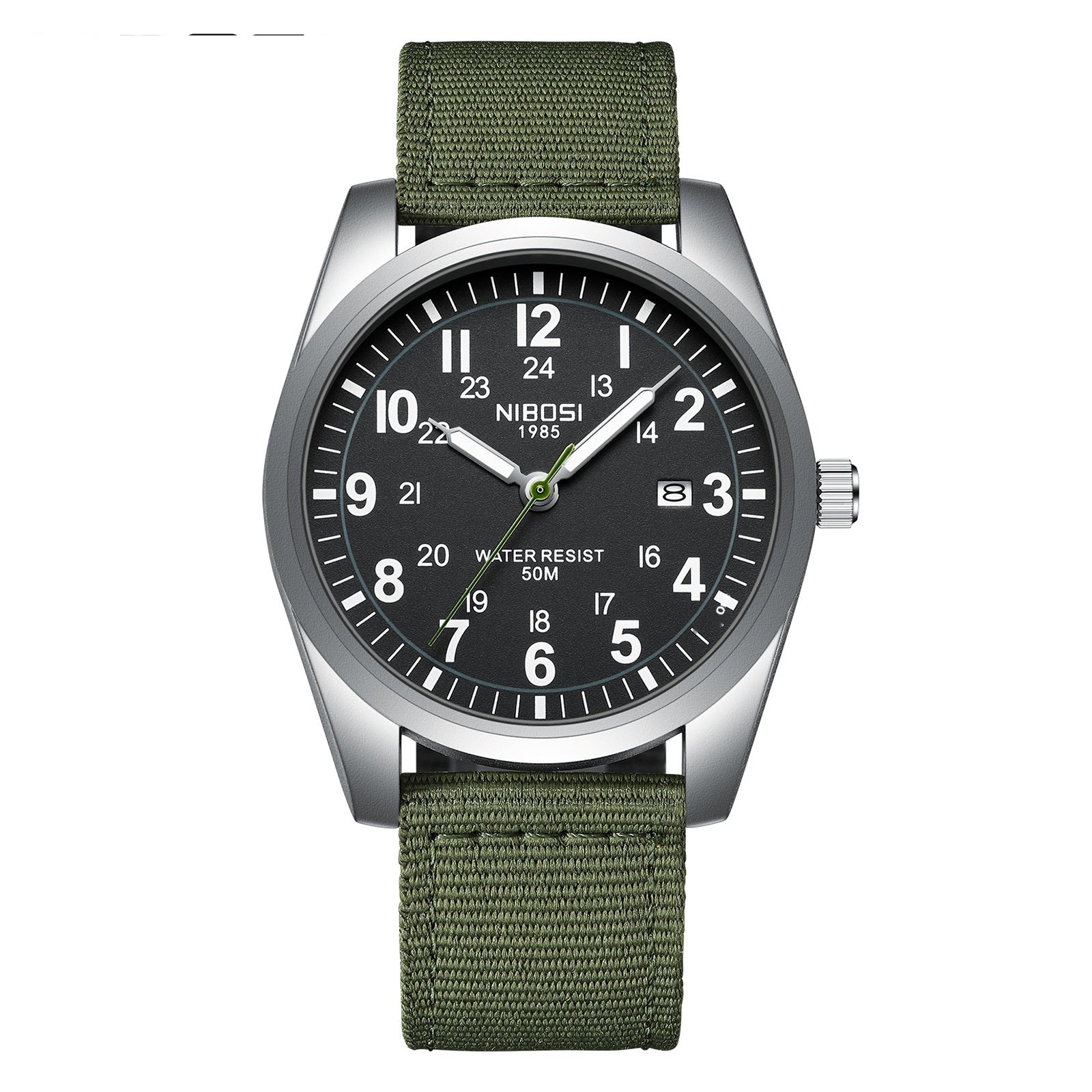 Bracelet de montre en nylon léger Montre homme