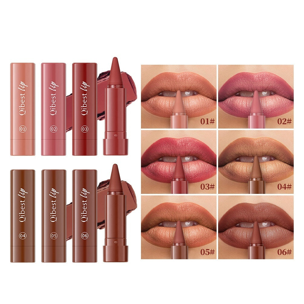 Long Lasting Matt Twist Up rouge à lèvres avec une finition naturelle et la formule résistant à l'eau
