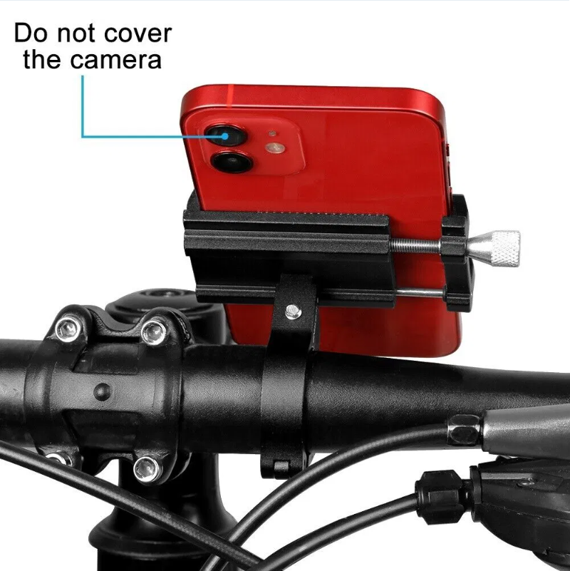 US Aluminum Motorcycle Bicycle Phone Mount GPS