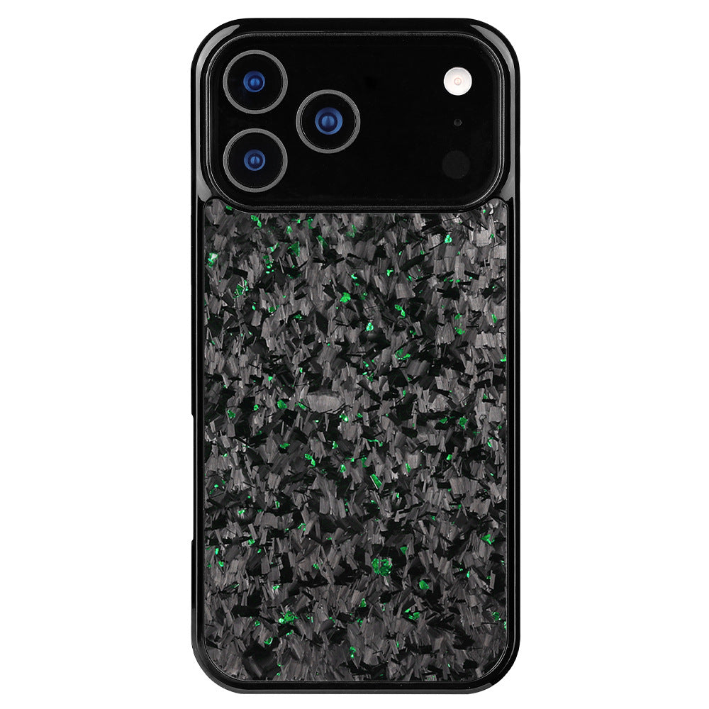 Compatible avec le boîtier de téléphone en fibre de carbone forgé