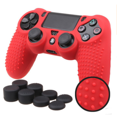 Boîtier en silicone antidérapant mince pour Pro PS4