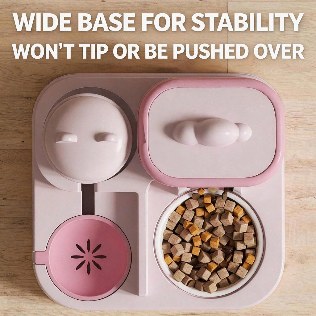2 En 1 Alimentation automatique pour animaux et distributeur d'eau