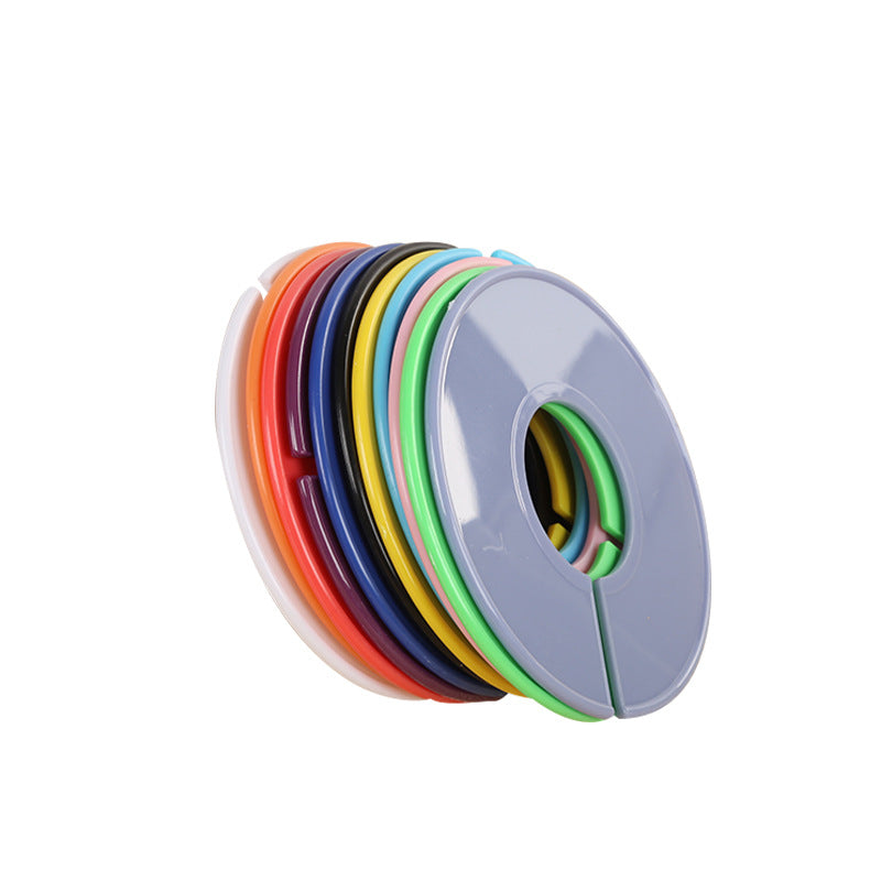 Cartes de diviseurs circulaires colorées