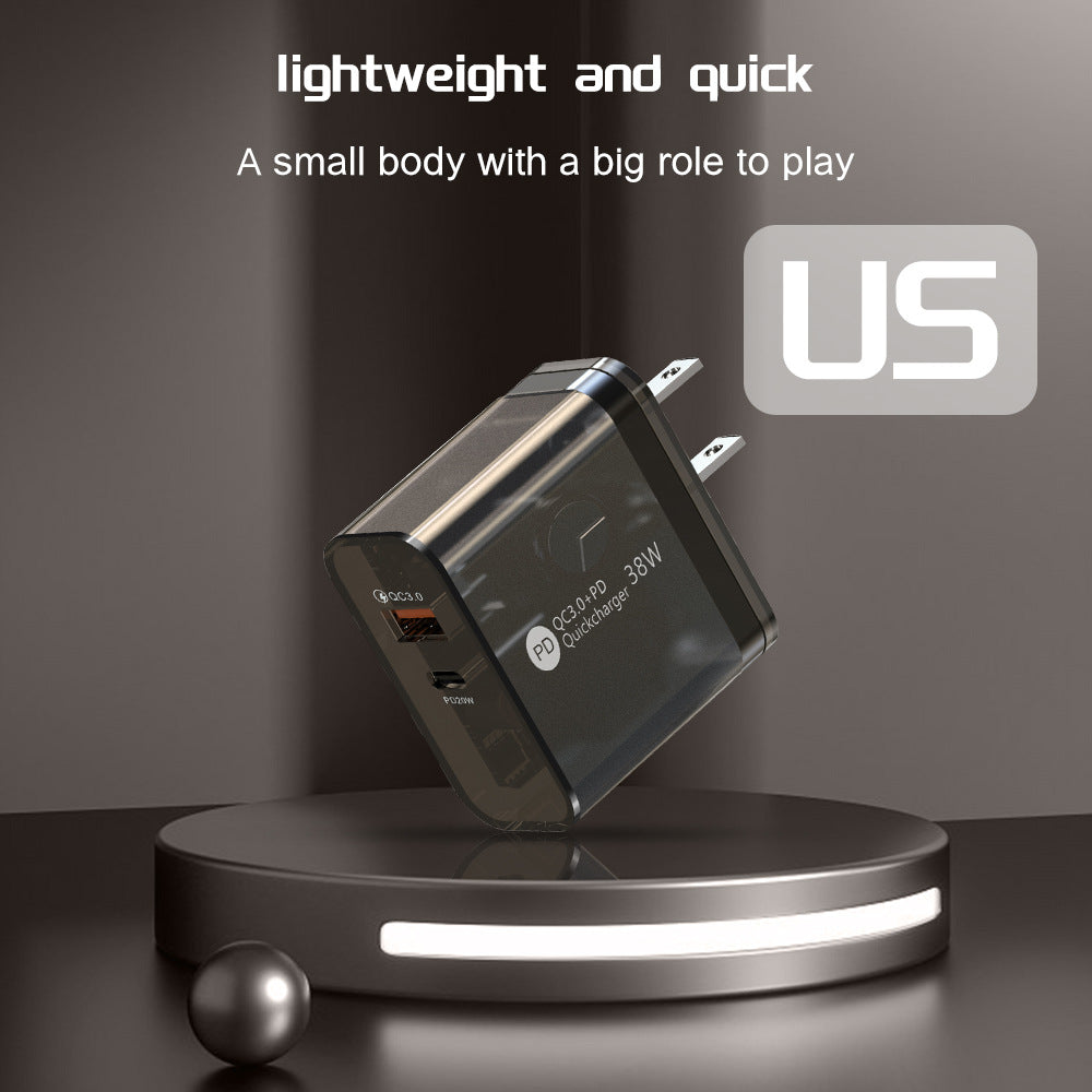 Adaptateur de charge transparent 38W