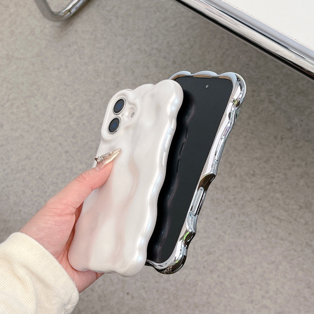 Niche Advanced Sense Plating Shell Cas de téléphone applicable