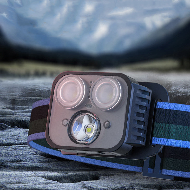 Outdoor Camping USB Rechargeable Smart Induction Lampe de pêche