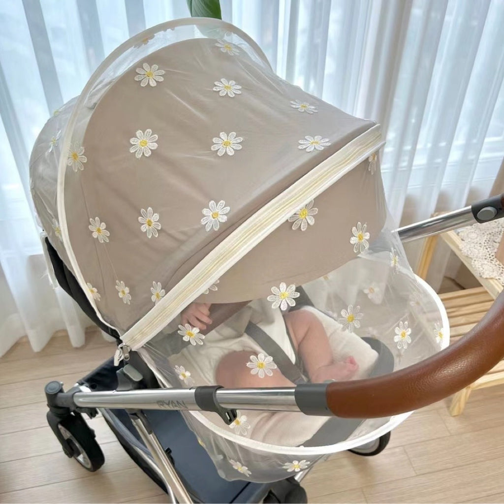 Infantile Mosquito Net Poussette pour bébé universelle de type complet respirant