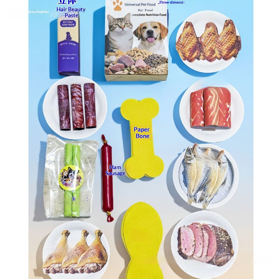 Offres de papier de rite funéraire et ancestral pour animaux de compagnie