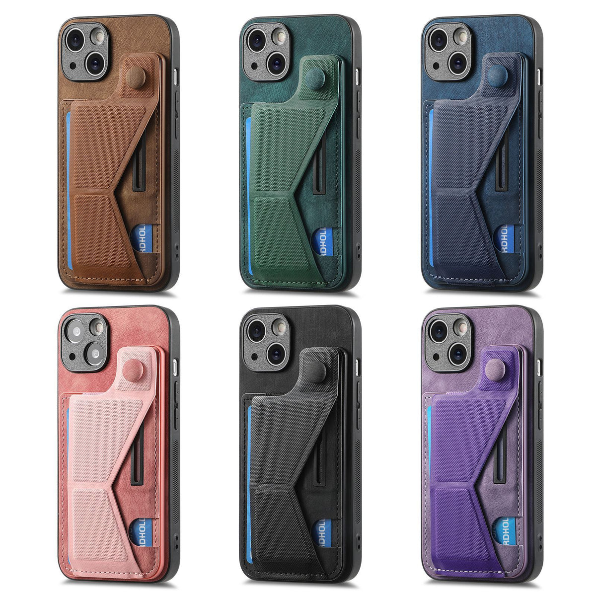 Étui de téléphone à rack coulissant multiangle