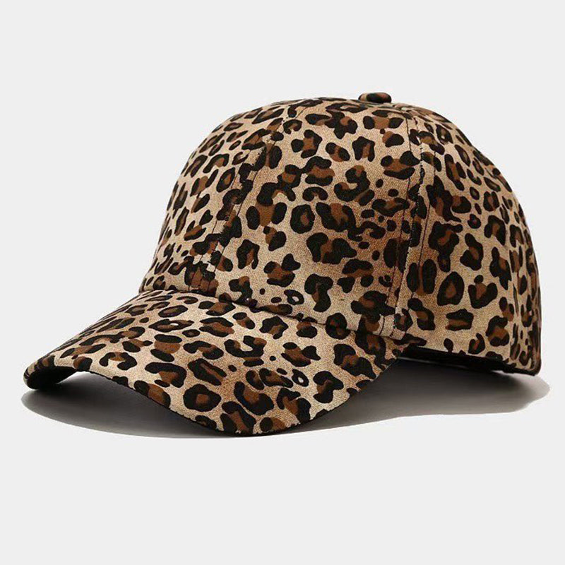 Mode tendance européenne et américaine Full-pattern Leopard-print Casquette de baseball