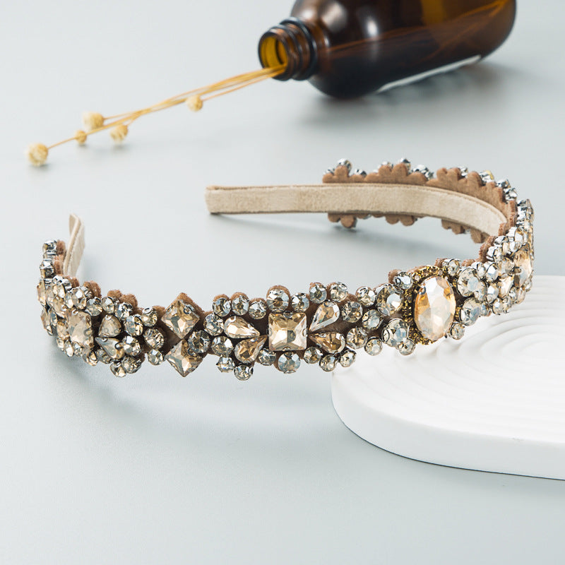 Bandeau baroque style cour vintage
