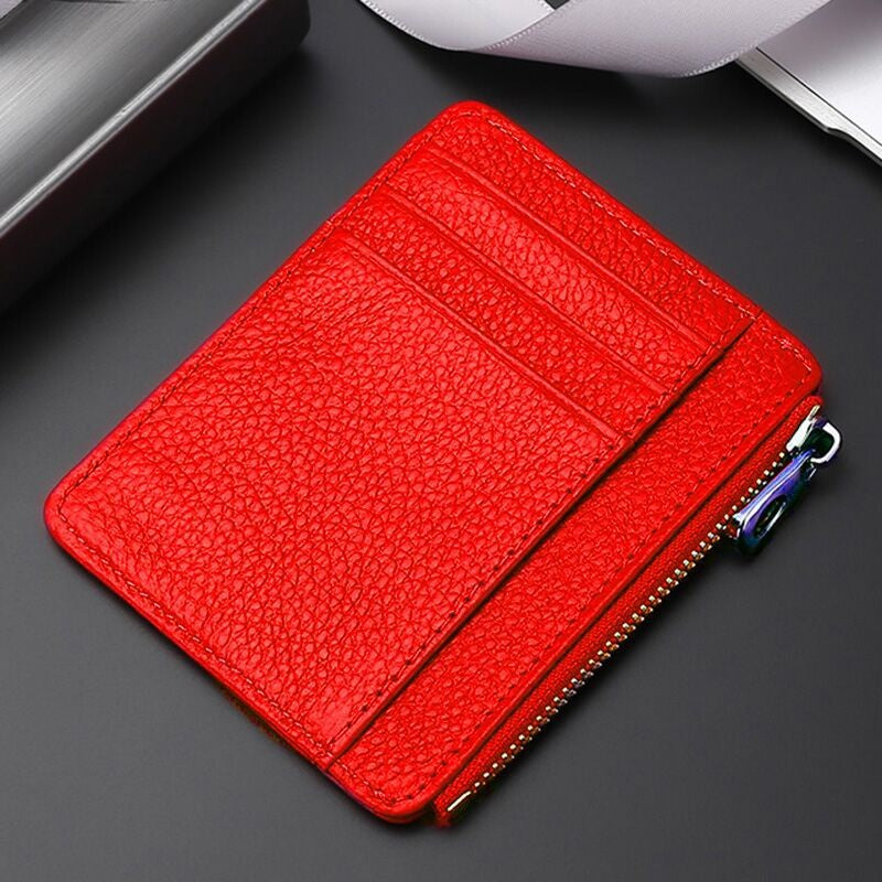 Porte-cartes en cuir Premier calque Porte-cartes en cuir