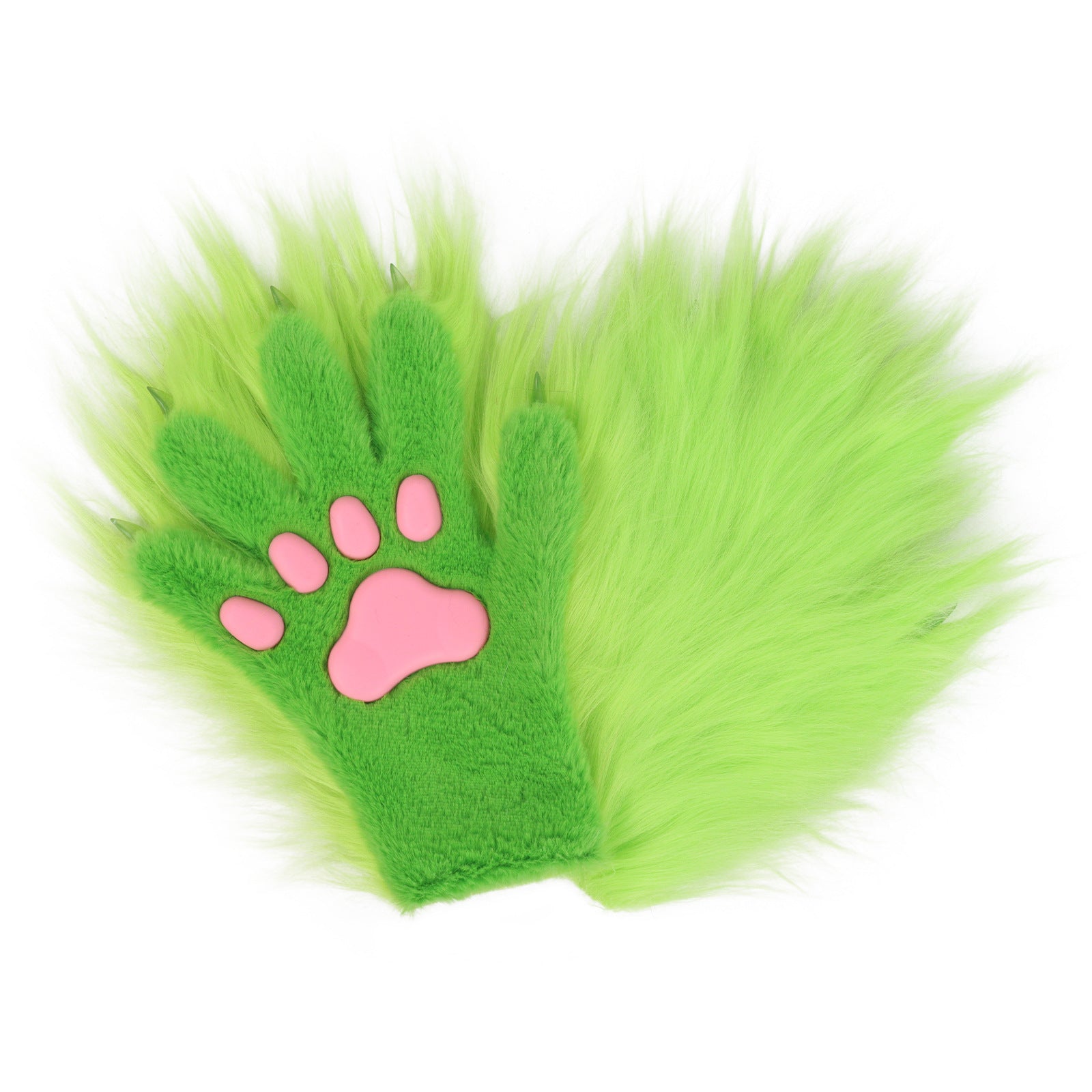 Halloween longue-plush Cat-claw Full-finger et demi-finger Gants